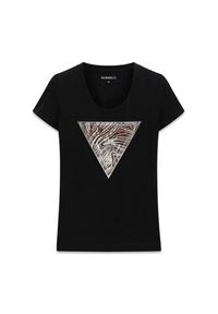Guess T-Shirt 182454 Czarny Classic Fit. Kolor: czarny #3