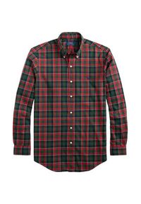 Polo Ralph Lauren Koszula 710953644008 Czerwony Custom Fit. Typ kołnierza: polo. Kolor: czerwony. Materiał: bawełna #3