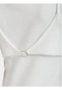 Patrizia Pepe T-Shirt 2M4522/J407-W146 Biały Slim Fit. Kolor: biały. Materiał: bawełna #5