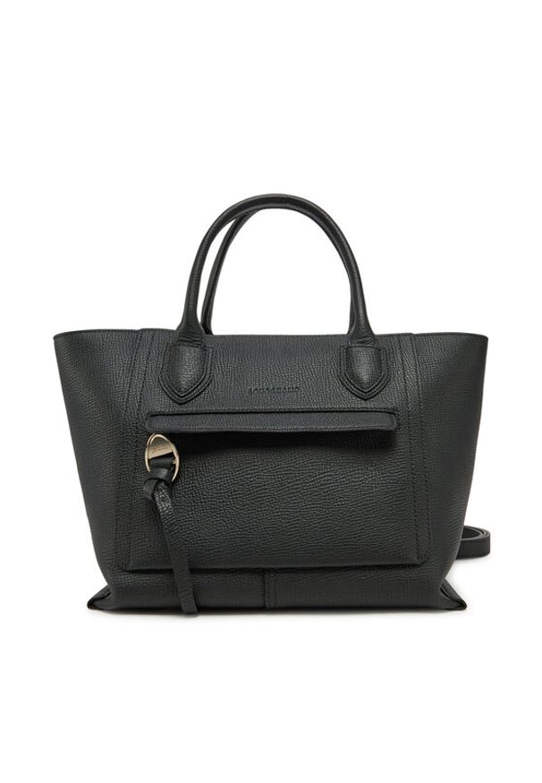 Longchamp Torebka 10104HTA Czarny. Kolor: czarny. Materiał: skórzane