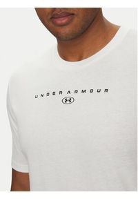 Under Armour T-Shirt Stacked Logo SS 6000211 Biały Loose Fit. Kolor: biały. Materiał: bawełna, syntetyk #4