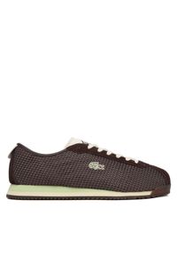 Lacoste Sneakersy Club Low 51SMA0036 Brązowy. Kolor: brązowy. Materiał: materiał #1