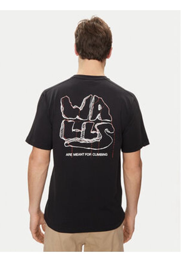 The North Face T-Shirt NF0A880S Czarny Regular Fit. Kolor: czarny. Materiał: bawełna