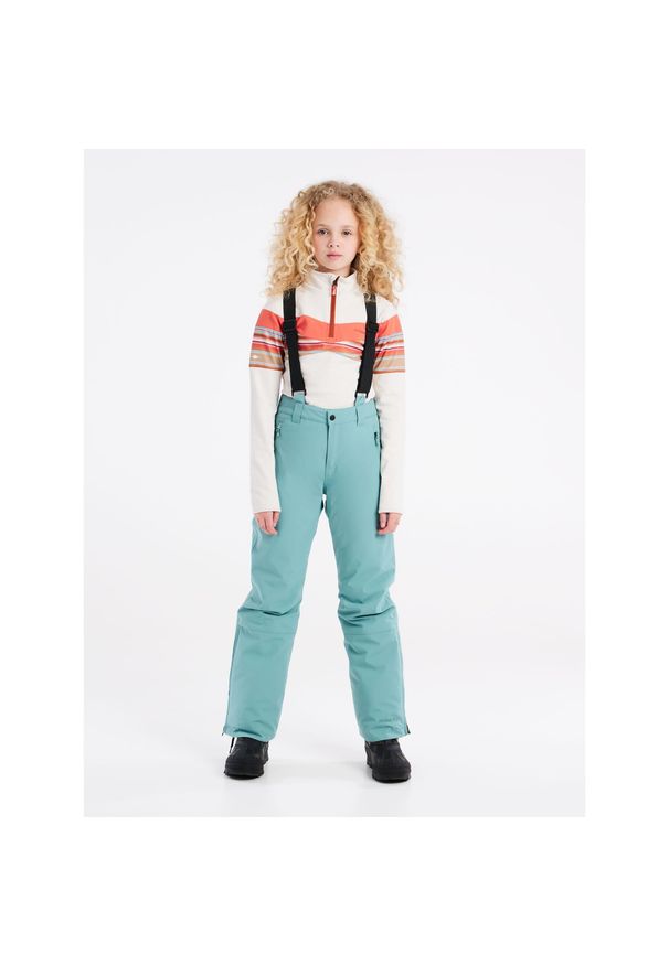 Dziewczęce spodnie narciarskie Protest Sunny. Kolor: zielony. Sezon: zima. Sport: narciarstwo