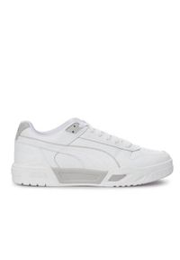 Buty do chodzenia męskie Puma 39655302. Zapięcie: sznurówki. Kolor: biały, szary, wielokolorowy. Materiał: materiał, tkanina, syntetyk. Szerokość cholewki: normalna. Sport: turystyka piesza
