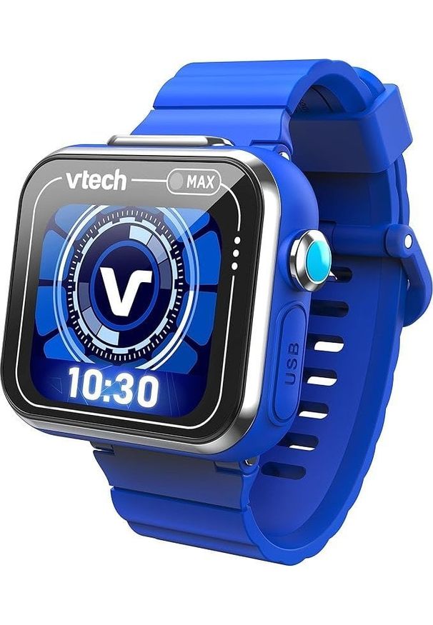 VTECH - VTech Kidizoom Smart Watch MAX blue. Rodzaj zegarka: smartwatch