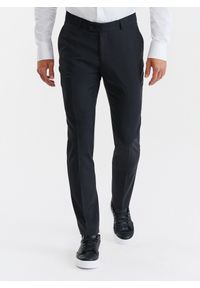 Pako Lorente - PAKO LORENTE – Spodnie garniturowe P22WF-6G-039-C-S. Materiał: poliester, wełna, lycra. Wzór: gładki #5