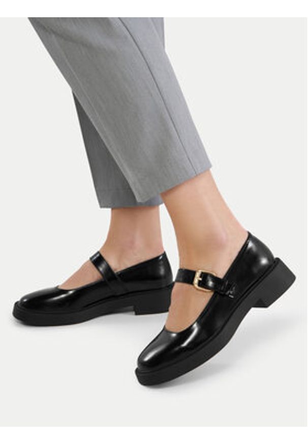 Jenny - JENNY Półbuty HY58107-1 Czarny. Kolor: czarny. Materiał: materiał, syntetyk