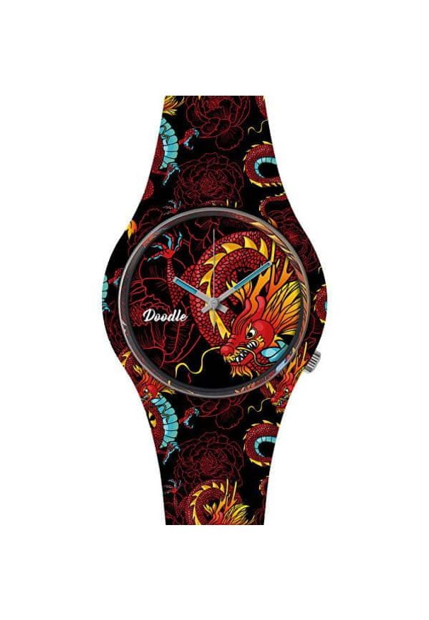Doodle Dragon Mood Red Dragon DODR003. Styl: casual