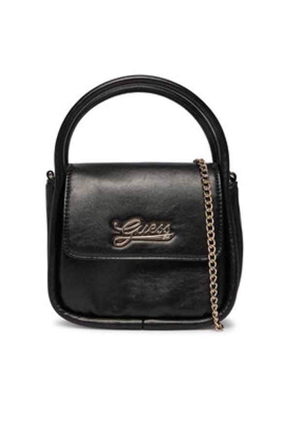 Guess Torebka J6RZ10 W4090 Czarny. Kolor: czarny. Materiał: skórzane