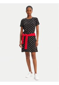 Tommy Jeans Sukienka codzienna DW0DW21120 Czarny Regular Fit. Okazja: na co dzień. Kolor: czarny. Materiał: wiskoza. Typ sukienki: proste. Styl: casual #2