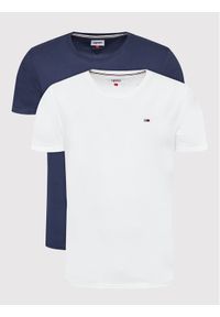 Tommy Jeans Komplet 2 t-shirtów DM0DM15381 Kolorowy Slim Fit. Materiał: bawełna. Wzór: kolorowy #1