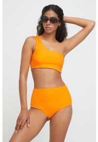 Resume - Résumé dwuczęściowy strój kąpielowy kolor pomarańczowy miękka miseczka. Kolor: pomarańczowy. Materiał: materiał #1