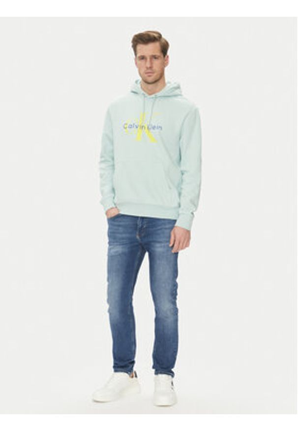 Calvin Klein Jeans Jeansy J30J327161 Niebieski Skinny Fit. Kolor: niebieski