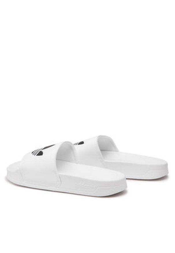 Adidas - adidas Klapki Adilette Lite FU8297 Biały. Kolor: biały. Materiał: skóra