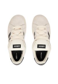 Adidas - adidas Sneakersy Grand Court 00S JR5569 Beżowy. Kolor: beżowy. Materiał: skóra, zamsz #2