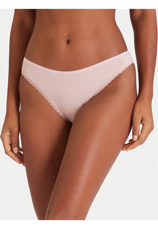 TOMMY HILFIGER - Tommy Hilfiger Komplet fig UW0UW05755 Kolorowy. Materiał: syntetyk. Wzór: kolorowy