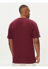 Vans T-Shirt Mn Left Chest Logo Tee VN0A3CZE Bordowy Regular Fit. Kolor: czerwony. Materiał: bawełna