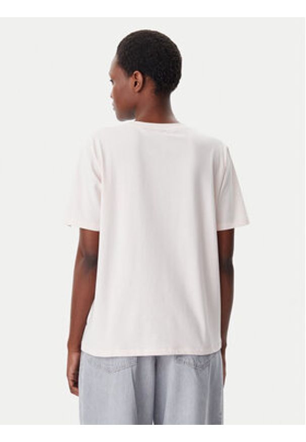 BOSS T-Shirt 50510322 Różowy Regular Fit. Kolor: różowy. Materiał: bawełna