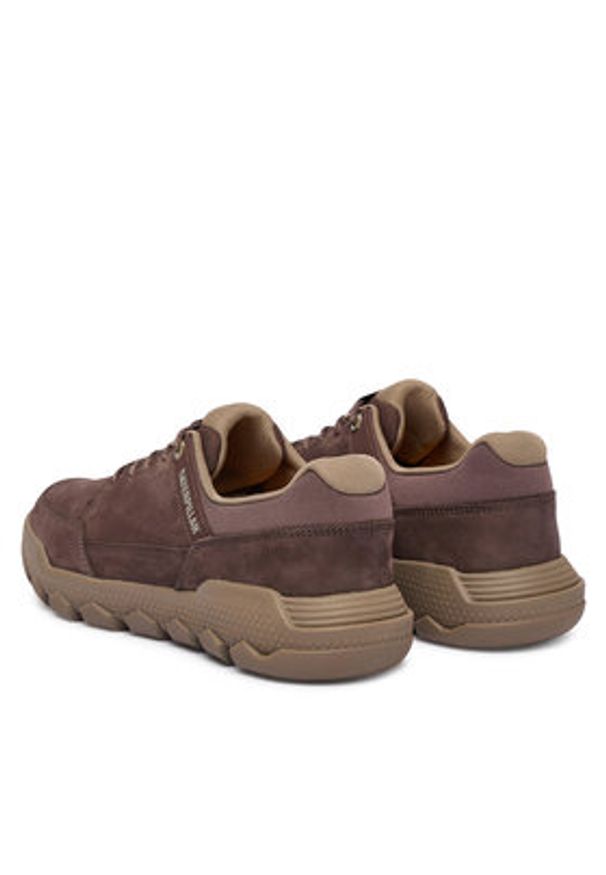 CAT Footwear Sneakersy Hombre Hex Lite P726402 Brązowy. Kolor: brązowy. Materiał: zamsz, skóra