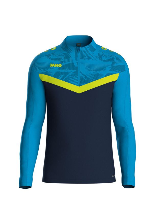 Dziecięca bluza dresowa zapinana na zamek Jako Iconic. Kolor: niebieski. Materiał: dresówka