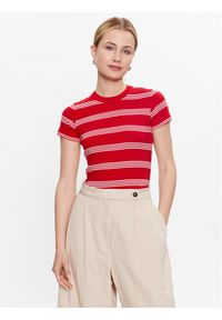 Polo Ralph Lauren T-Shirt 211891520002 Czerwony Regular Fit. Typ kołnierza: polo. Kolor: czerwony #1