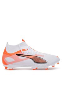 Puma Buty do piłki nożnej Ultra 5 Match+ Fg/Ag 108162 01 Biały. Kolor: biały. Materiał: skóra