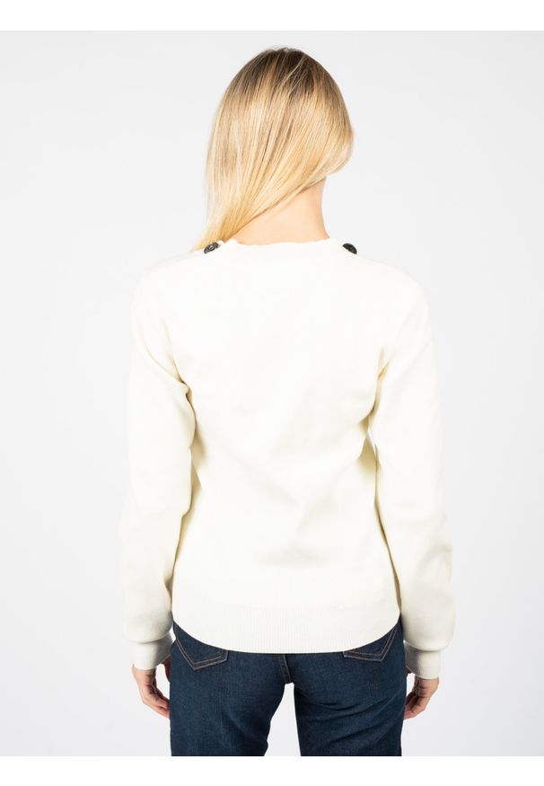 Silvian Heach Sweter | PGA22297MA | Kobieta | Kremowy. Kolor: kremowy. Materiał: poliester, akryl, nylon, wiskoza