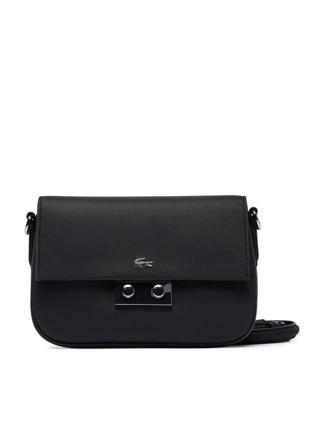 Lacoste Torebka NF4757DZ Czarny. Kolor: czarny. Materiał: skórzane