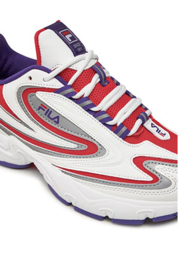 Fila Sneakersy Fila Actix Wmn FFW0412.13041 Biały. Kolor: biały. Materiał: skóra