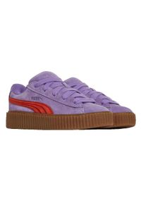 Buty do chodzenia damskie Puma Creeper Phatty. Okazja: na co dzień. Kolor: fioletowy, wielokolorowy. Materiał: zamsz, materiał. Szerokość cholewki: normalna. Sport: turystyka piesza