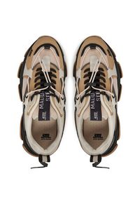 Steve Madden Sneakersy Vault 2 SM11003461 Beżowy. Kolor: beżowy. Materiał: skóra