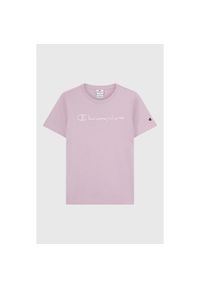 Koszulka damska Champion SS Tee 118382. Kolor: wielokolorowy, fioletowy, różowy #1