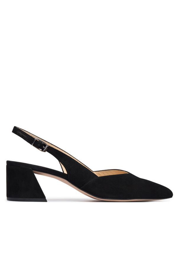 HÖGL Czółenka 1-104612 Czarny. Kolor: czarny. Materiał: zamsz, skóra