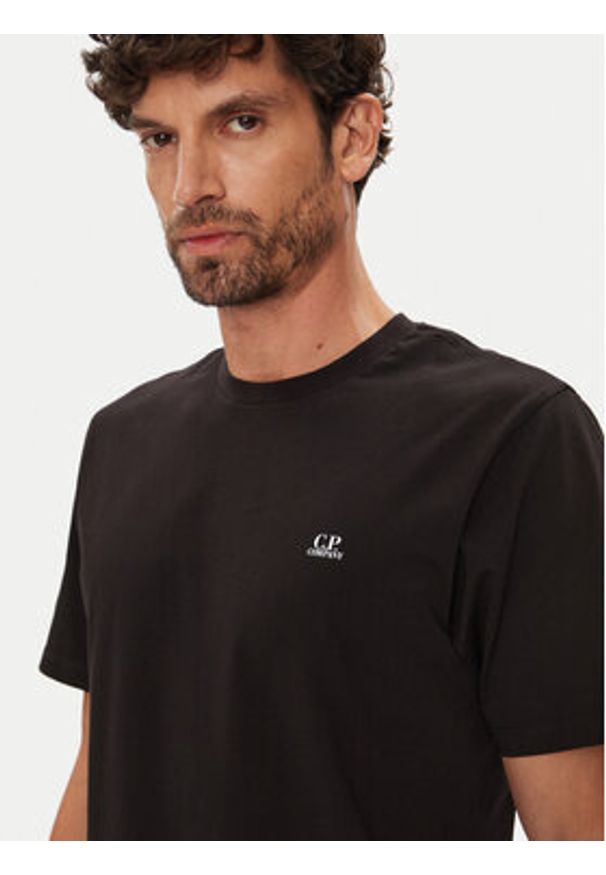 C.P. Company T-Shirt RCCMTS725A005100W Czarny Regular Fit. Kolor: czarny. Materiał: bawełna