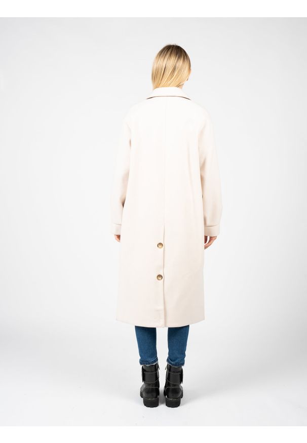 Silvian Heach Płaszcz | PGA22267CP | Kobieta | Biały. Okazja: na co dzień. Kolor: biały. Materiał: poliester. Styl: casual