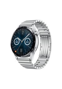 HUAWEI - Smartwatch Huawei Watch GT 3 Elite Srebrny (55026957). Rodzaj zegarka: smartwatch. Kolor: srebrny #1