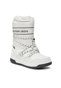 Śniegowce Calvin Klein Jeans. Kolor: biały