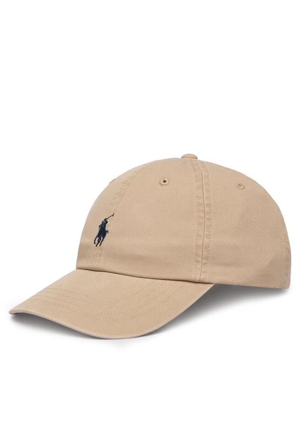 Czapka z daszkiem Polo Ralph Lauren. Kolor: beżowy