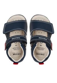 Geox Sandały B Sandal Tapuz Boy B150XB000BCC4245 Granatowy. Kolor: niebieski