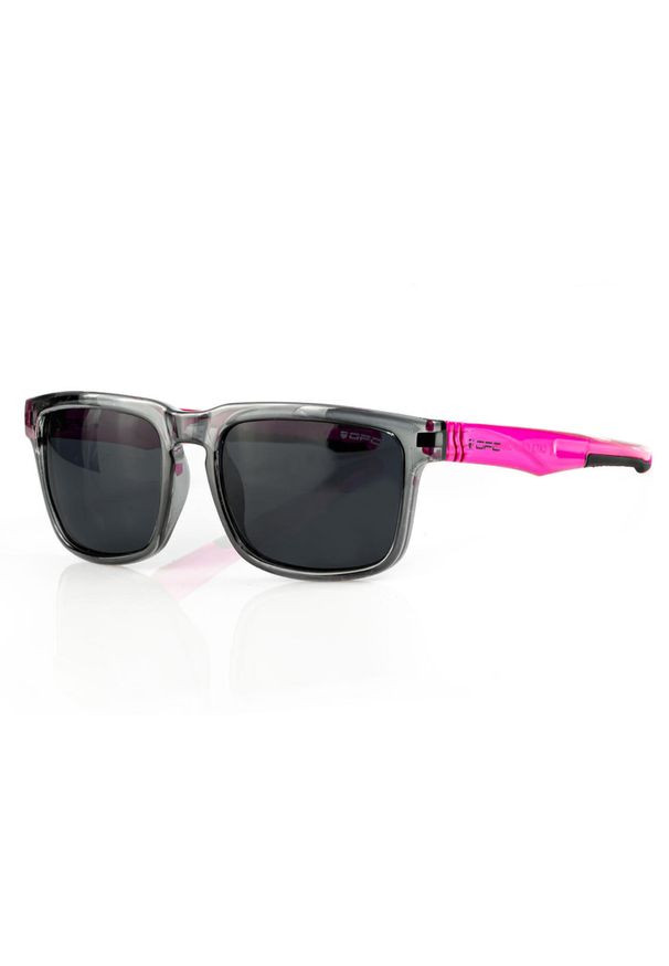 OPC - Okulary przeciwsłoneczne unisex Lifestyle California + Etui. Kolor: różowy, wielokolorowy, czarny