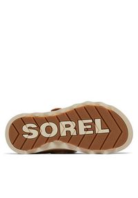 sorel - Sorel Kapcie VIIbe™ Clog Suede Cozy 2048521253 Brązowy. Kolor: brązowy. Materiał: skóra, zamsz