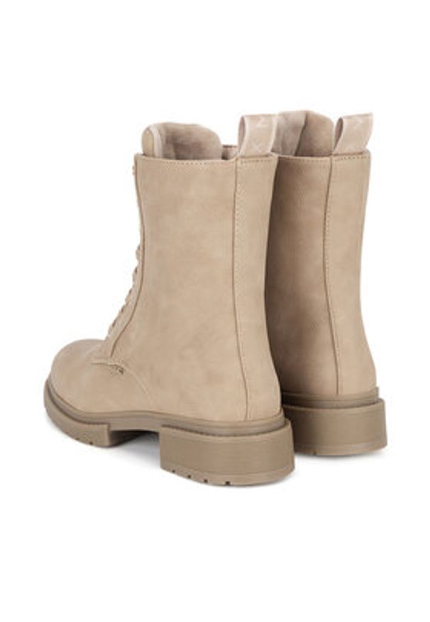 MEXX Botki MI001712343W Beżowy. Kolor: beżowy. Materiał: skóra