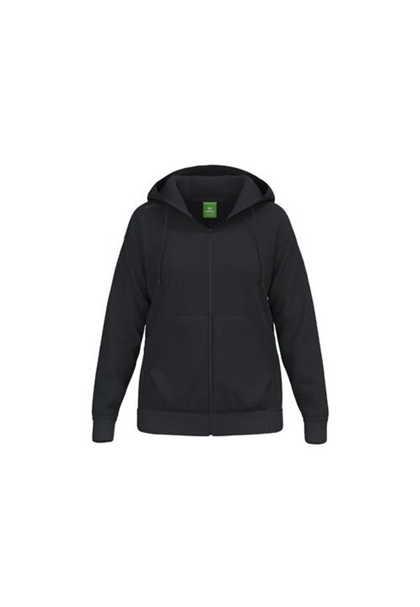 ERIMA - Damska kurtka z kapturem Erima TS. Typ kołnierza: kaptur. Kolor: czarny