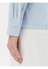 TOMMY HILFIGER - Tommy Hilfiger Koszula WW0WW45983 Błękitny Regular Fit. Kolor: niebieski. Materiał: wiskoza #8