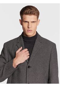 Calvin Klein Płaszcz wełniany Statement K10K109952 Czarny Regular Fit. Kolor: czarny. Materiał: bawełna #3