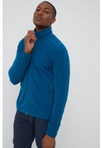 CMP bluza sportowa męska kolor turkusowy gładka. Kolor: turkusowy. Materiał: materiał. Wzór: gładki. Styl: sportowy