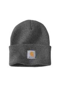 Czapka zimowa Carhartt Acrylic Watch Hat. Kolor: szary. Sezon: zima. Styl: sportowy