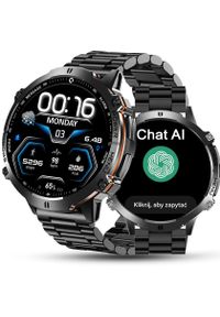 SMARTWATCH męski Rubicon RNCF40 black/black Bransoleta PROF. Rodzaj zegarka: smartwatch