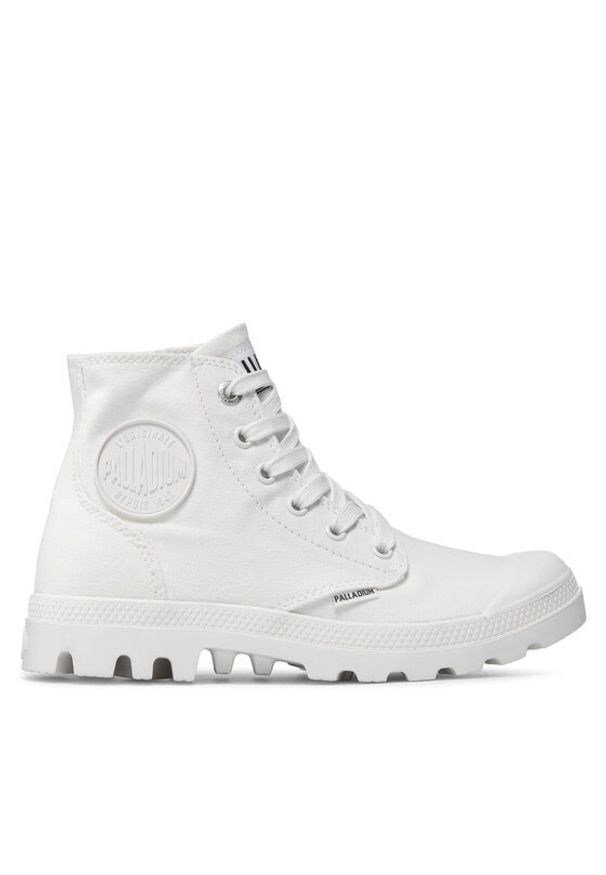 Palladium Trapery Pampa Hi Mono U 73089-116-M Biały. Kolor: biały. Materiał: materiał